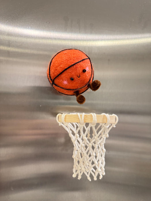 Basketball Loop Fridge Magnet