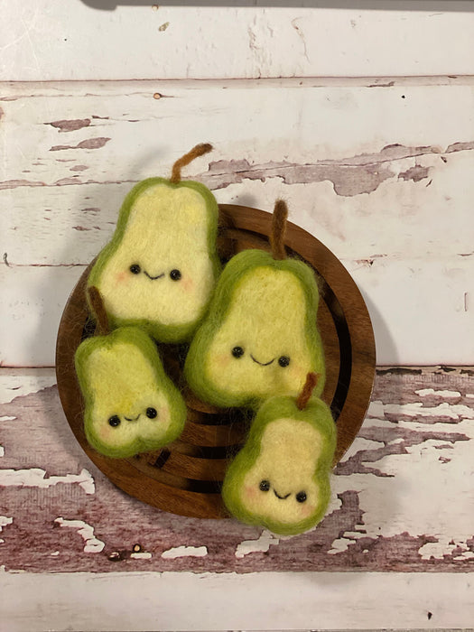 Pear Fridge Magnet - Assorted sizes