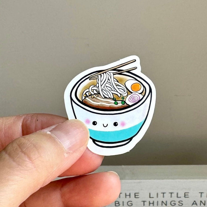 1.5” Japanese ramen sticker - green